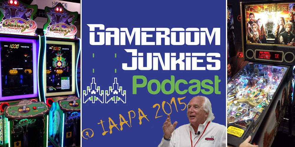 Gameroom Junkies Podcast #57 - IAAPA and Stern Pinball